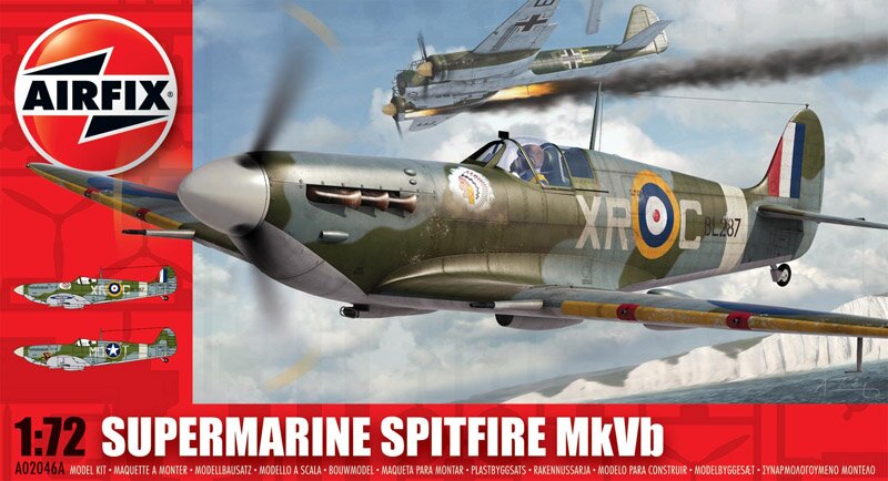 модель САМОЛЕТ SPITFIRE VB